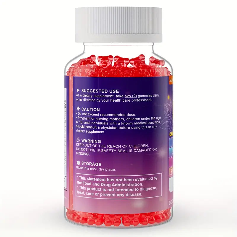 Gummies for Men & Women, 5X Appetite Control, Boost Metabolism & Energy, Support Deep Sleep, Burn Fat, Reduce Bloating, Curb Sugar Cravings, Promote Detox & Healthy Digestion